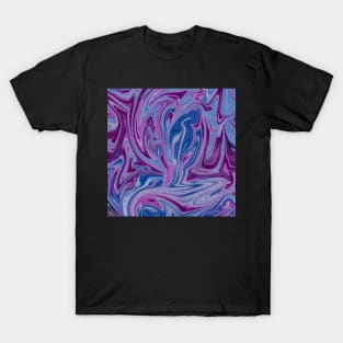 Purple Abstract T-Shirt